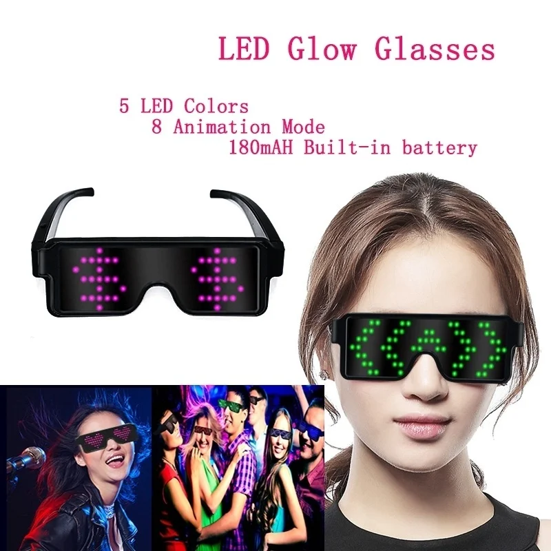 LED Glow Glasses Party Supplies Light Glasses Suitable for Party Concert Bar Party a Music Festival a New Year's Party Birthday
LED Glow Glasses Party Supplies Light Glasses Suitable for Party Concert Bar Party a Music Festival a New Year's Party Birthday