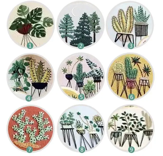 20cm Flower Shop Plant Series European embroidery kit simple three-dimensional embroidery Ribbon kit embroidery needlework
20cm Flower Shop Plant Series European embroidery kit simple three-dimensional embroidery Ribbon kit embroidery needlework