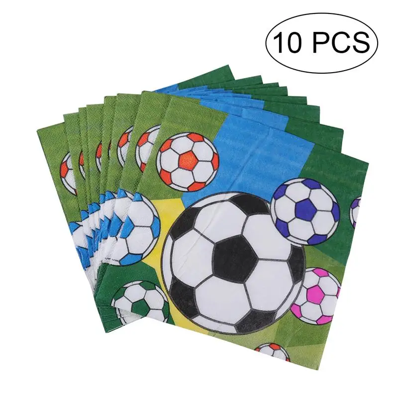 10pcs Soccer Party Supplies Sports Themed Napkins Small Cloth Napkins for Everyday Place Settings Children's Brithday Party
10pcs Soccer Party Supplies Sports Themed Napkins Small Cloth Napkins for Everyday Place Settings Children's Brithday Party