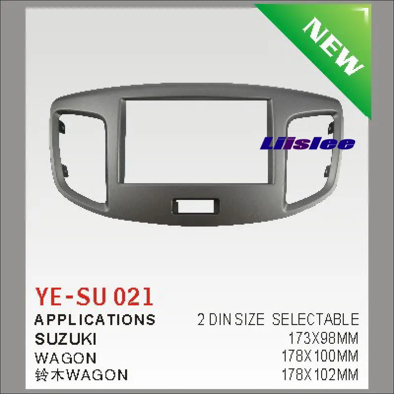 Liislee 2 DIN ABS Plastic Frame Radio Fascia For Suzuki Wagon Auto Stereo Interface Dash CD Trim Installation Kits
Liislee 2 DIN ABS Plastic Frame Radio Fascia For Suzuki Wagon Auto Stereo Interface Dash CD Trim Installation Kits