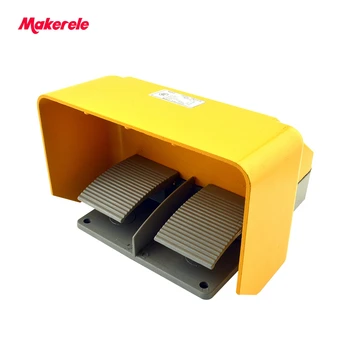 MKYDT1-20 cheap aluminium alloy 15A universal hot sale CE certificate twin double dual foot pedal switch with NO+NC contact
MKYDT1-20 cheap aluminium alloy 15A universal hot sale CE certificate twin double dual foot pedal switch with NO+NC contact