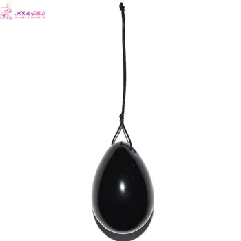 HIMABM Natural big size 50*35mm obsidian jade crystal gemstone Pelvic floor Muscle Vaginal Ben Wa yoni egg for Kegel exercise
HIMABM Natural big size 50*35mm obsidian jade crystal gemstone Pelvic floor Muscle Vaginal Ben Wa yoni egg for Kegel exercise