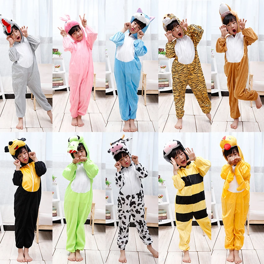 Children's Day School Performance Clothing Kids Animal Monster Panda Flannel Cosplay Costumes Jumpsuit Hooded Kigurumi Pajamas
Children's Day School Performance Clothing Kids Animal Monster Panda Flannel Cosplay Costumes Jumpsuit Hooded Kigurumi Pajamas