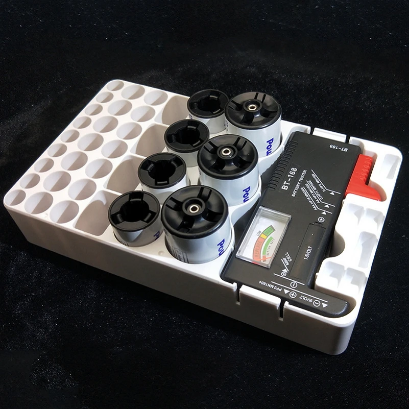 Battery Storage Box Case Organizer Holder For AAA/AA/C/D/9V Battery Holder Case Battery Organizer With BT-168 Battery Tester
Battery Storage Box Case Organizer Holder For AAA/AA/C/D/9V Battery Holder Case Battery Organizer With BT-168 Battery Tester