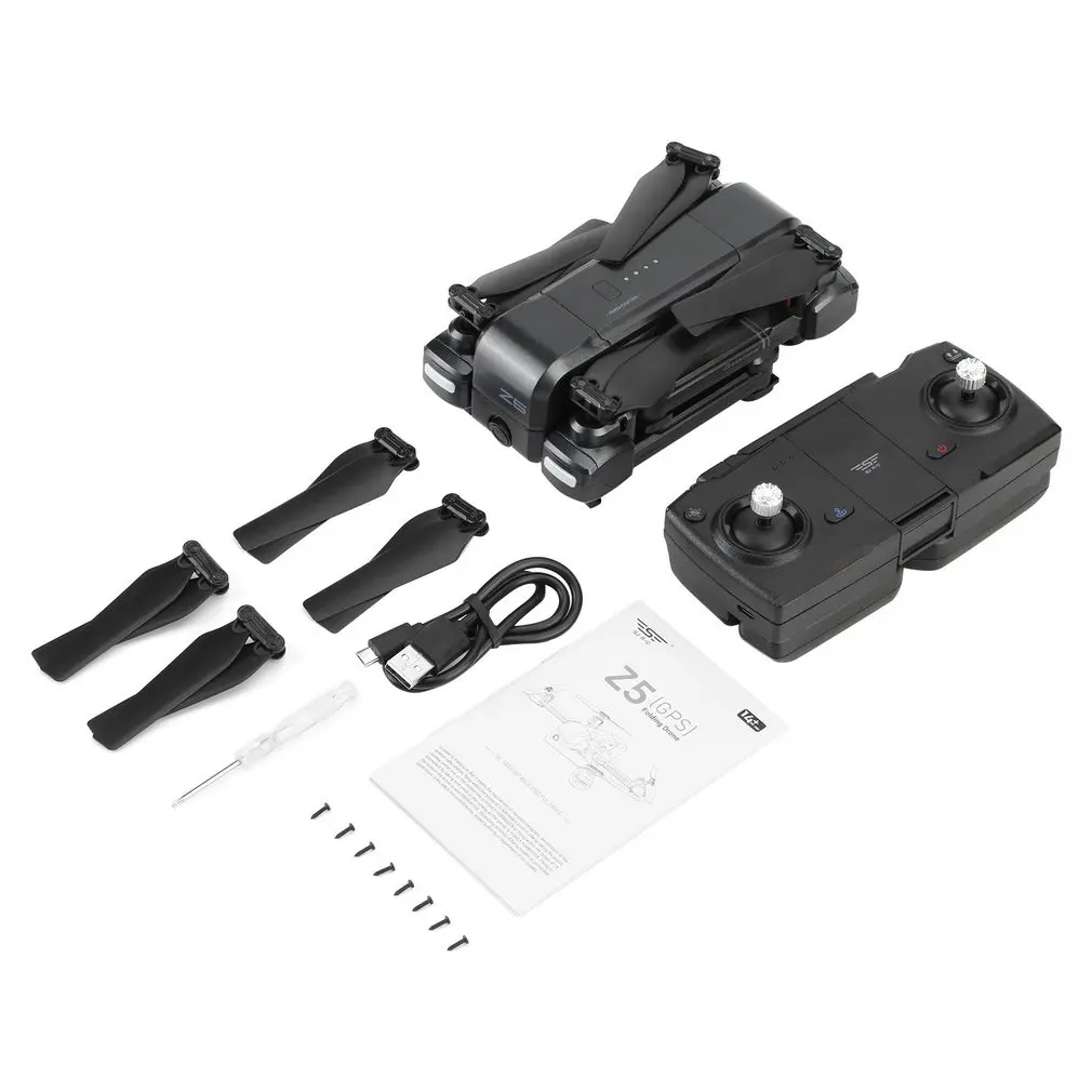 SJRC Z5 Quadcopter with HD 720P/1080P GPS Camera Drone 2.4G/5G Wifi FPV Altitude Hold Follow Me Mode Helicopter VS Visuo XS812
SJRC Z5 Quadcopter with HD 720P/1080P GPS Camera Drone 2.4G/5G Wifi FPV Altitude Hold Follow Me Mode Helicopter VS Visuo XS812