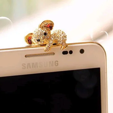 50pcs/lot Cute Koala Design Fashion Style 3.5mm Ear Cap Dust Plug Earphone Plug For Iphone For Samsung And All Mobile Phone
50pcs/lot Cute Koala Design Fashion Style 3.5mm Ear Cap Dust Plug Earphone Plug For Iphone For Samsung And All Mobile Phone