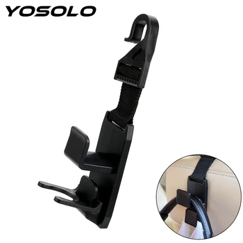 YOSOLO 1 Piece Storage Organizer Headrest Holder for Bags Purse Cloth Grocery Car Seat Back Hooks Car Hanger Hooks
YOSOLO 1 Piece Storage Organizer Headrest Holder for Bags Purse Cloth Grocery Car Seat Back Hooks Car Hanger Hooks