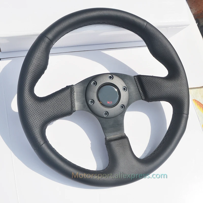 Free Shipping 330mm 13inch Flat Steering Wheel Leather Auto Steering Wheel Game Steering Wheel
Free Shipping 330mm 13inch Flat Steering Wheel Leather Auto Steering Wheel Game Steering Wheel