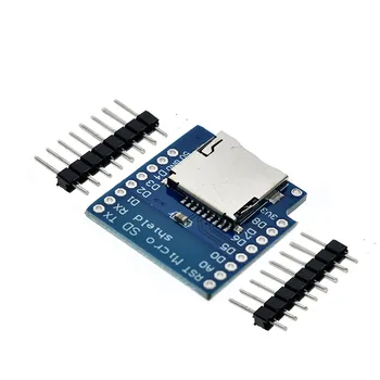 Micro SD Storage Expansion Board For D1 MINI Micro SD TF Card Memory Shield Module SPI For D1 MINI
Micro SD Storage Expansion Board For D1 MINI Micro SD TF Card Memory Shield Module SPI For D1 MINI