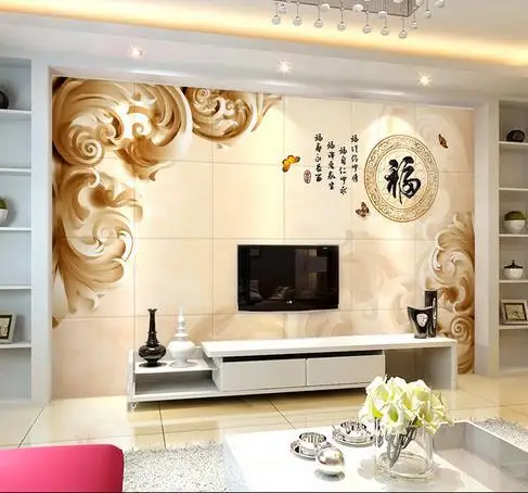 3d wallpaper custom Non-woven Embossment pattern sitting room background wall painting background wallpaper
3d wallpaper custom Non-woven Embossment pattern sitting room background wall painting background wallpaper