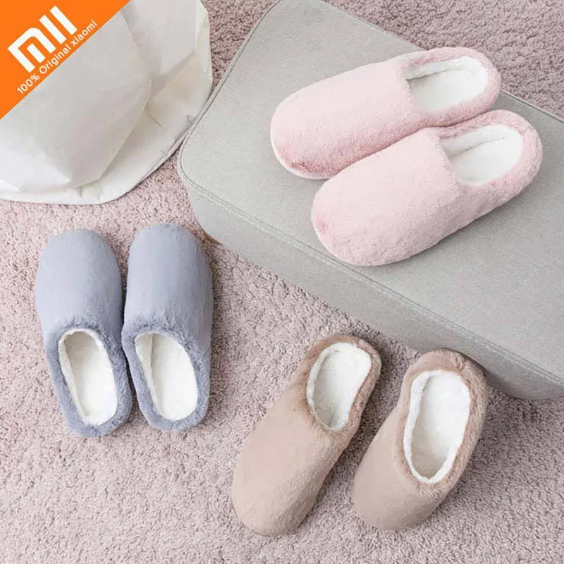 Xiaomi One Cloud Long Plush Warm Slippers Durable Comfortable Foot High-elastic Walking Non-slip PVC Sole indoor casual loafer
Xiaomi One Cloud Long Plush Warm Slippers Durable Comfortable Foot High-elastic Walking Non-slip PVC Sole indoor casual loafer