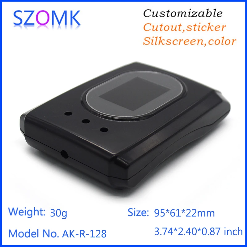 1 piece, 95*61*22mm black plastic case electronics junction box plastic reader device box diy enclosure for pcb scanner
1 piece, 95*61*22mm black plastic case electronics junction box plastic reader device box diy enclosure for pcb scanner