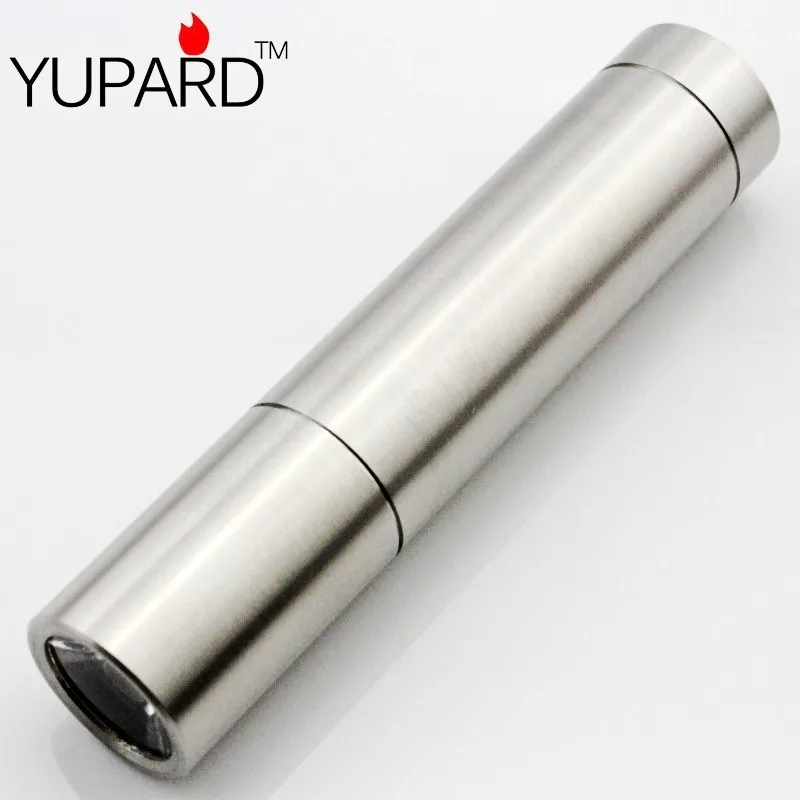 YUPARD CREE Q5 LED Stainless Shell 500Lm Torch Light Flashlight Camping/Hiking 3xAAA or 1x18650 rechargeable battery
YUPARD CREE Q5 LED Stainless Shell 500Lm Torch Light Flashlight Camping/Hiking 3xAAA or 1x18650 rechargeable battery