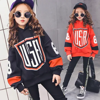 2019 New Spring Kids Girls Clothes Set Fashion Sport Girls Hoodies +Pant 5-13Y Girls Clothing Set Kids Girl Suits 
2019 New Spring Kids Girls Clothes Set Fashion Sport Girls Hoodies +Pant 5-13Y Girls Clothing Set Kids Girl Suits