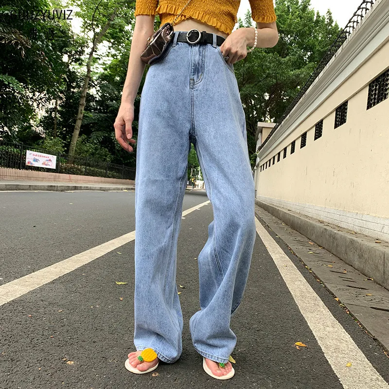 GUUZYUVIZ Casual Jeans Woman Plus Size Loose Denim Wide Leg Pants Women High Waist Vaqueros Mujer Vintage Ladies Jeans
GUUZYUVIZ Casual Jeans Woman Plus Size Loose Denim Wide Leg Pants Women High Waist Vaqueros Mujer Vintage Ladies Jeans