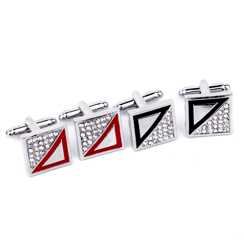 Mens Brand Cufflinks Enamel Square Crystal Cufflinks Rhodium Plated Cuff Links Set Wedding Business Men's Jewelry Christmas Gift
Mens Brand Cufflinks Enamel Square Crystal Cufflinks Rhodium Plated Cuff Links Set Wedding Business Men's Jewelry Christmas Gift