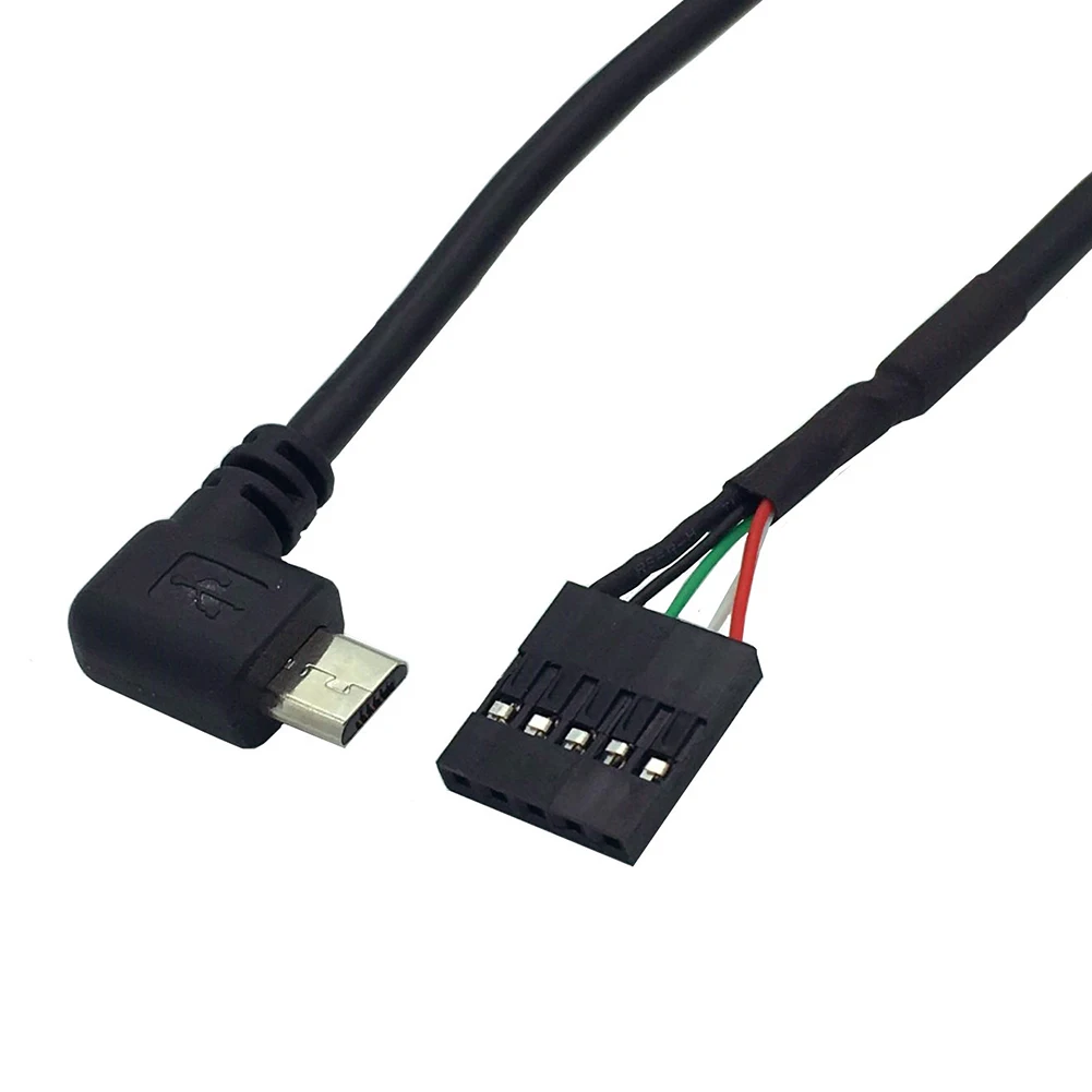 Pc Adapter Cable Micro USB Male Durable 50cm To 5Pin Female Connector Line Motherboard PCB Accessory 90 Right Angle Header
Pc Adapter Cable Micro USB Male Durable 50cm To 5Pin Female Connector Line Motherboard PCB Accessory 90 Right Angle Header