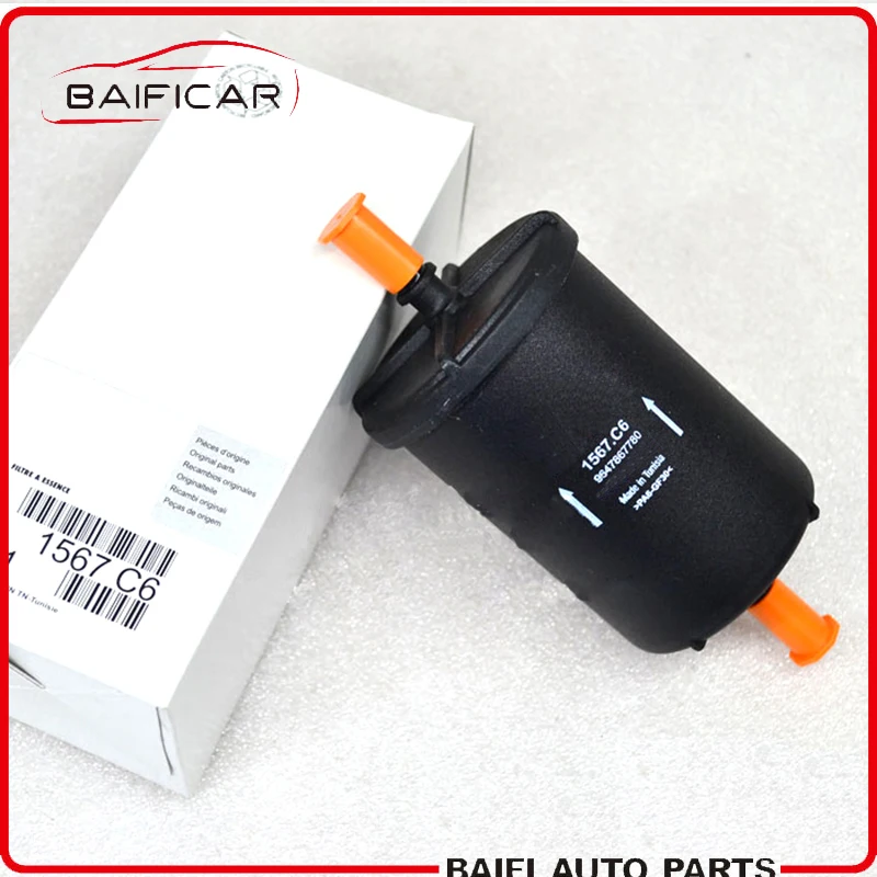 Baificar Brand New Genuine Fuel Filter 1567C6 For Peugeot 106 206 307 408 3008 508 Citroen Berlingo C2 C3 C4 C5 DS3 DS4
Baificar Brand New Genuine Fuel Filter 1567C6 For Peugeot 106 206 307 408 3008 508 Citroen Berlingo C2 C3 C4 C5 DS3 DS4