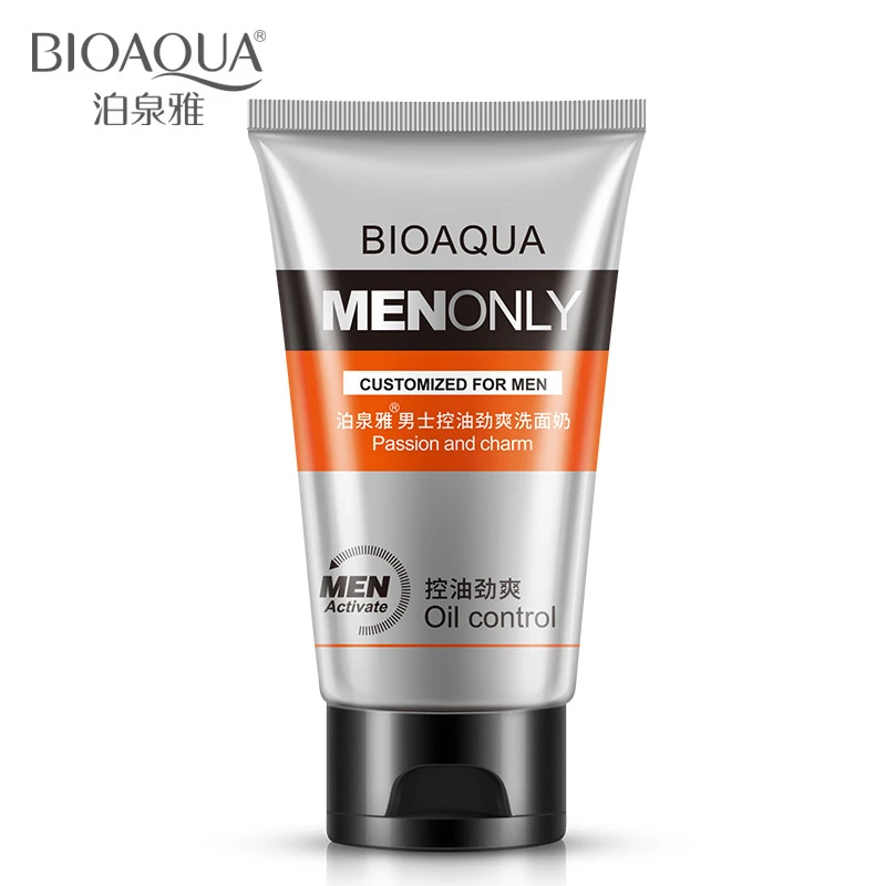 BIOAQUA Face Care Men Deep Cleansing Skin Care Facial Cleanser Moisturizing Whitening Acne Blackhead Exfoliating Cleanser
BIOAQUA Face Care Men Deep Cleansing Skin Care Facial Cleanser Moisturizing Whitening Acne Blackhead Exfoliating Cleanser