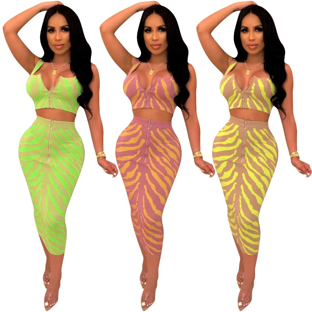 Women Two Pieces Set High Wast Zip Backless Party Club Top And Skirt Set Summer Women Set Bodycon 2 Piece Set
Women Two Pieces Set High Wast Zip Backless Party Club Top And Skirt Set Summer Women Set Bodycon 2 Piece Set