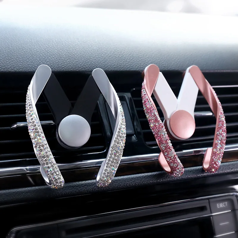 2019 Universal Car Phone Air Vent Mount Clip Holder with Bing Crystal Rhinestone CSL88
2019 Universal Car Phone Air Vent Mount Clip Holder with Bing Crystal Rhinestone CSL88