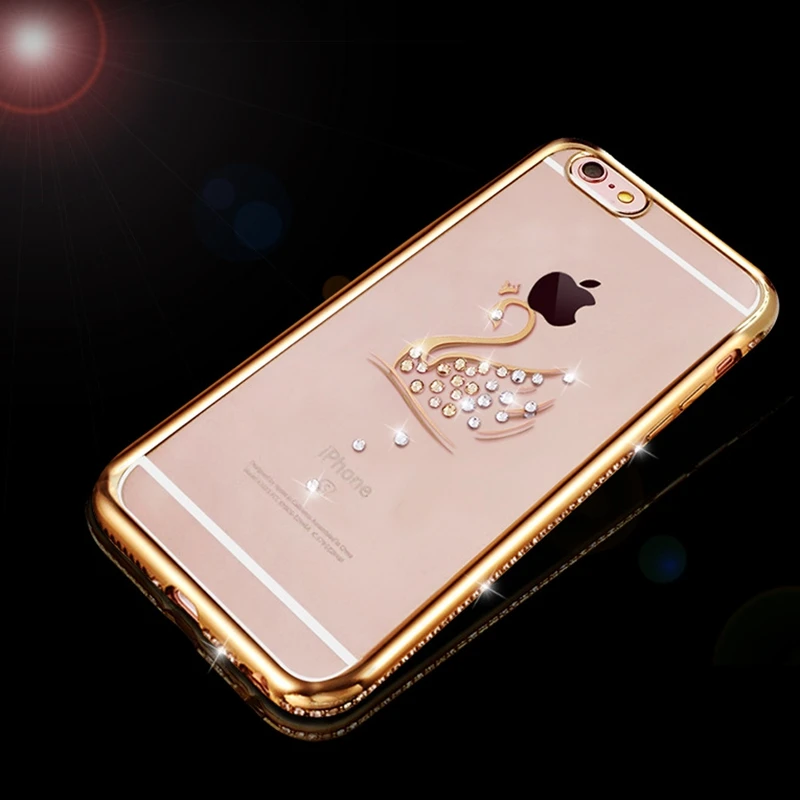 for iphone 7 plus Case Silicone Transparent Cover Luxury Swan Bling Rhinestone Clear Case for iphone 6 6s plus iphone 8 Plus 6 s
for iphone 7 plus Case Silicone Transparent Cover Luxury Swan Bling Rhinestone Clear Case for iphone 6 6s plus iphone 8 Plus 6 s