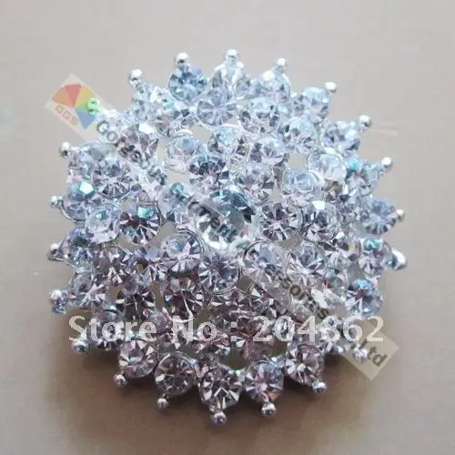 20pcs 25mm Round Metal Clear Crystal Centerpieces Rhinestone Diamante Button Wedding Hair Garment accessory browband Fastener
20pcs 25mm Round Metal Clear Crystal Centerpieces Rhinestone Diamante Button Wedding Hair Garment accessory browband Fastener
