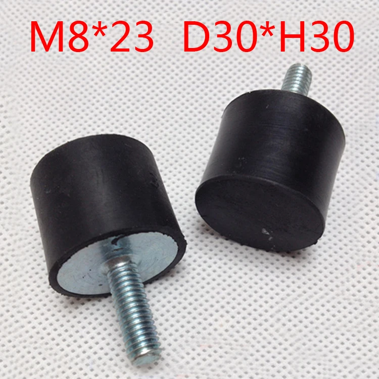 M8 Male Thread 30x30mm VE flat-end Rubber Vibration Silentblock rubber damper rubber buffer Air compressor engine, water pump
M8 Male Thread 30x30mm VE flat-end Rubber Vibration Silentblock rubber damper rubber buffer Air compressor engine, water pump