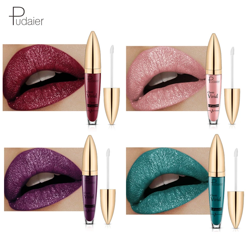 Pudaier Brand 18 Color Glitter Lip Gloss Makeup Easy to Wear Waterproof Sexy Red Pink Black Velvet Lips Shimmer Liquid Lipstick
Pudaier Brand 18 Color Glitter Lip Gloss Makeup Easy to Wear Waterproof Sexy Red Pink Black Velvet Lips Shimmer Liquid Lipstick