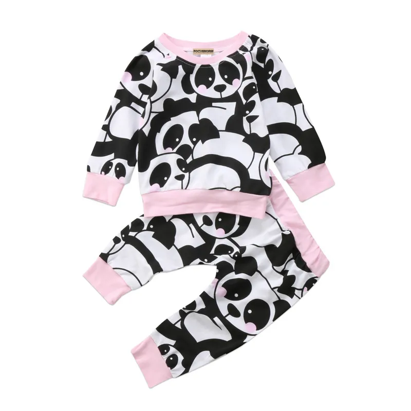 Sweet Newborn Infant Baby Girls Panda Print Clothes Outwear Kids Cotton Hoodies Tops Sweatshirt Long Leggings Pants 2Pcs Outfits
Sweet Newborn Infant Baby Girls Panda Print Clothes Outwear Kids Cotton Hoodies Tops Sweatshirt Long Leggings Pants 2Pcs Outfits