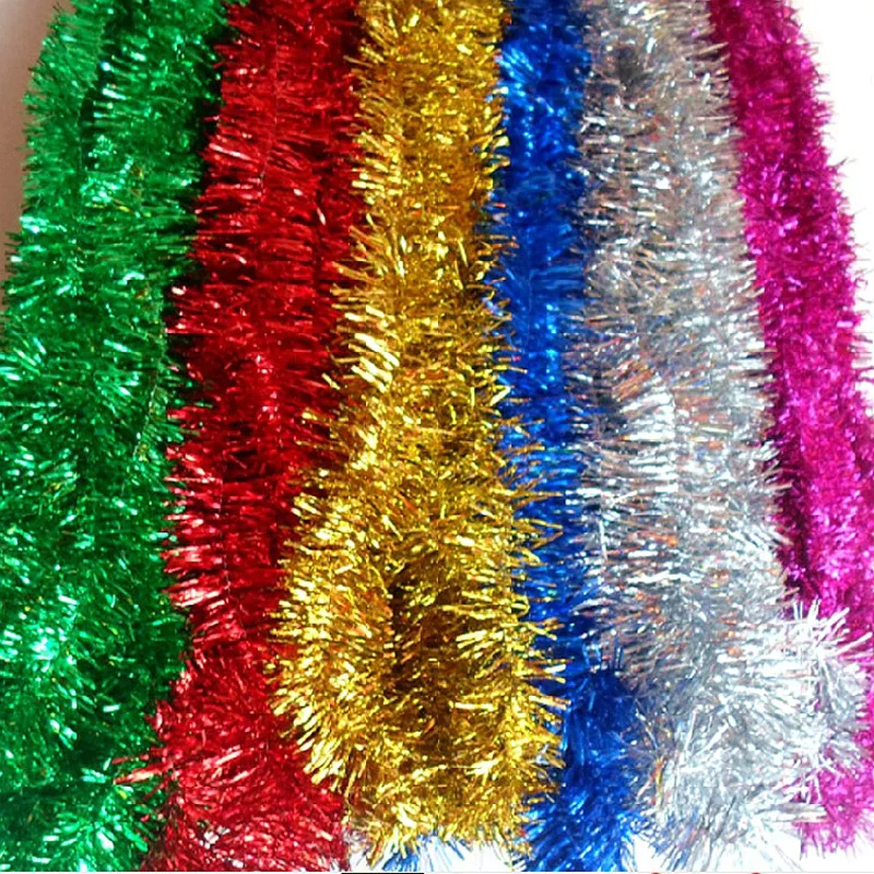 2M /Pcs Colorful Bar Christmas Tree Omament Garland Decoration Party Supplies Encryption Wedding Holiday Decorations Noel 2017
2M /Pcs Colorful Bar Christmas Tree Omament Garland Decoration Party Supplies Encryption Wedding Holiday Decorations Noel 2017