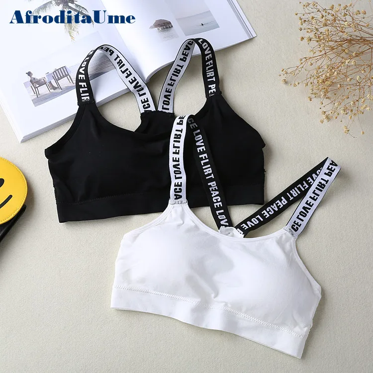 AfroditaUme Women Crop Top Cropped Padded Bra Tank Tops Vest Fitness Stretch feminino Tanks Workout Bras
AfroditaUme Women Crop Top Cropped Padded Bra Tank Tops Vest Fitness Stretch feminino Tanks Workout Bras
