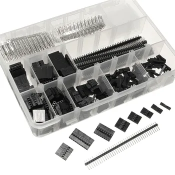 1450 Pcs Connector Kit 2.54 mm PCB Pin Headers Box Packaging For Arduino Electric Electronics Stocks
1450 Pcs Connector Kit 2.54 mm PCB Pin Headers Box Packaging For Arduino Electric Electronics Stocks