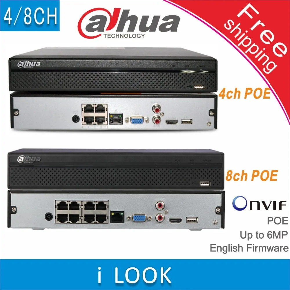 Free shipping Dahua NVR2104HS-P replace NVR2104HS-P-S2 NVR2108HS-8P replace NVR2108HS-8P-S2 4/8CH Network Video Recorder POE NVR
Free shipping Dahua NVR2104HS-P replace NVR2104HS-P-S2 NVR2108HS-8P replace NVR2108HS-8P-S2 4/8CH Network Video Recorder POE NVR