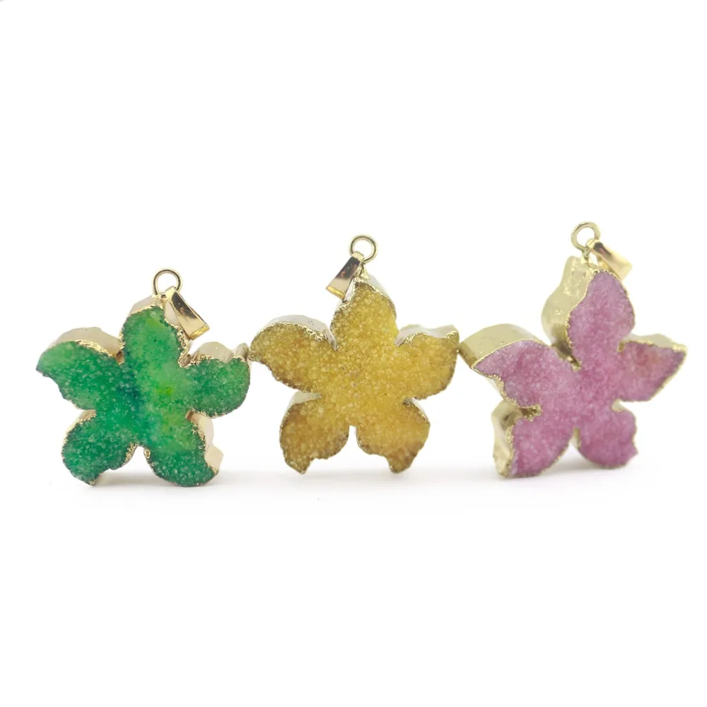 Druzy Jewelry Fashion flower white Crystal Pendants for Women gold-Color Cubic colorful choker Vintage Free Shipping
Druzy Jewelry Fashion flower white Crystal Pendants for Women gold-Color Cubic colorful choker Vintage Free Shipping