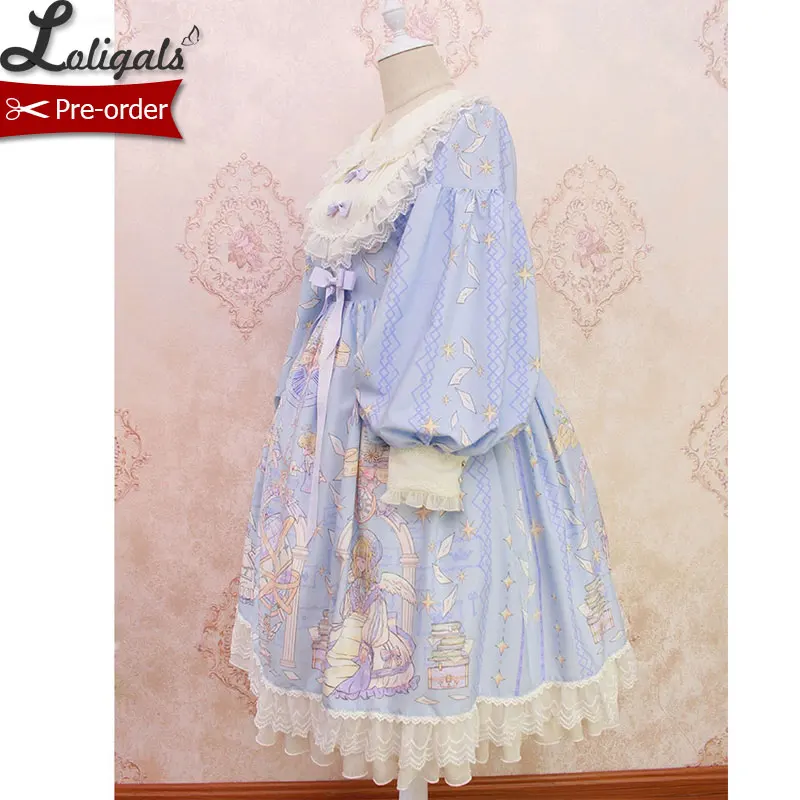 Sweet Long Lantern Sleeve Midi Dress ~ Angel's Book Printed Empire Waist Dress by Alice Girl ~ Pre-order
Sweet Long Lantern Sleeve Midi Dress ~ Angel's Book Printed Empire Waist Dress by Alice Girl ~ Pre-order