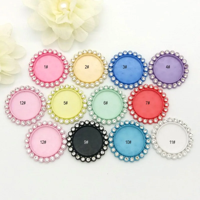 11colors inner 25MM rhinestone buttons tray cap setting flat back resin cameo frame mixed 100pcs can choose the color REY419
11colors inner 25MM rhinestone buttons tray cap setting flat back resin cameo frame mixed 100pcs can choose the color REY419