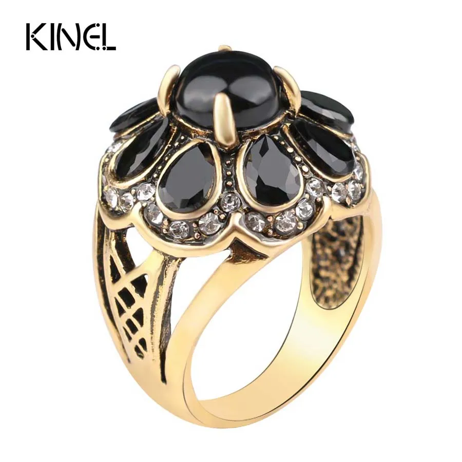 2015 High Quality Fashion Party Ring For Women Black Green Flower Type Vintage Ring Free Shipping
2015 High Quality Fashion Party Ring For Women Black Green Flower Type Vintage Ring Free Shipping