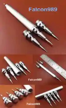 Leather Craft Interchangeable Tip Dual Stylus Fine&Ball Point Modelling Carving Tool Sewing Stitching Carving Stamping Knife Awl
Leather Craft Interchangeable Tip Dual Stylus Fine&Ball Point Modelling Carving Tool Sewing Stitching Carving Stamping Knife Awl