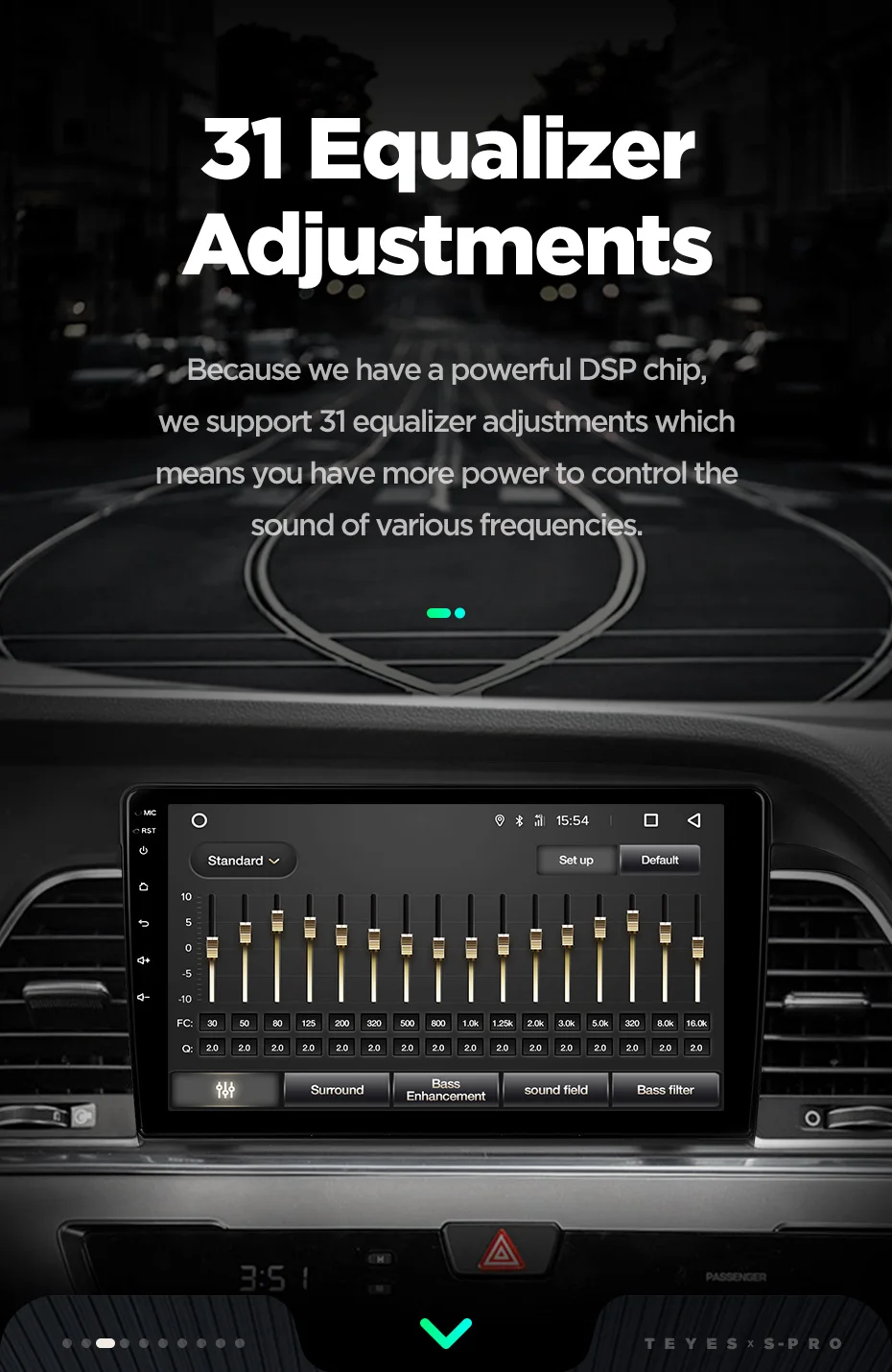 Top TEYES SPRO For Hyundai Sonata 2015-2018 Car Radio Multimedia Video Player Navigation GPS Android 8.1 Accessories Sedan No dvd 2 8