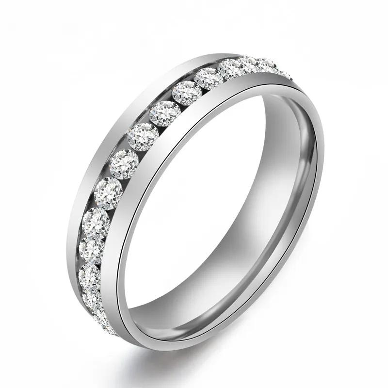 Fashion Gold Color Inlay Rhinestone Stainless Steel Ring For Women Classic Crystal Engagement Wedding Ring Jewelry Anillo Hombre
Fashion Gold Color Inlay Rhinestone Stainless Steel Ring For Women Classic Crystal Engagement Wedding Ring Jewelry Anillo Hombre