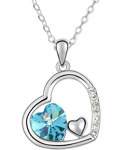 JS N102 Heart Women Jewelry White Gold And Yellow Gold Color Fashion Pendant Necklace High Quality Austrian Crystal Accessories
JS N102 Heart Women Jewelry White Gold And Yellow Gold Color Fashion Pendant Necklace High Quality Austrian Crystal Accessories