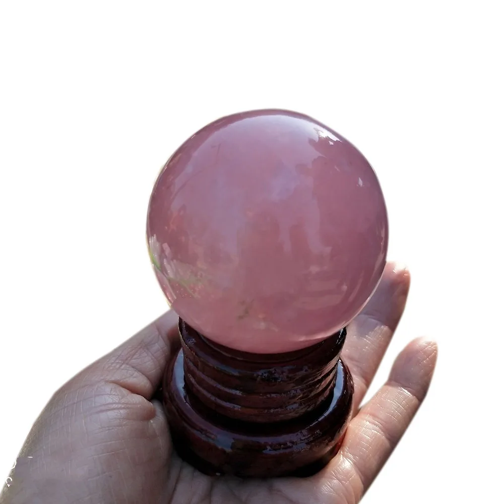 5cm Natural Rose Quartz Crystal Sphere Ball Healing Crystal Sphere Ball Mineral Crystal Polished Stone+Wood Base
5cm Natural Rose Quartz Crystal Sphere Ball Healing Crystal Sphere Ball Mineral Crystal Polished Stone+Wood Base