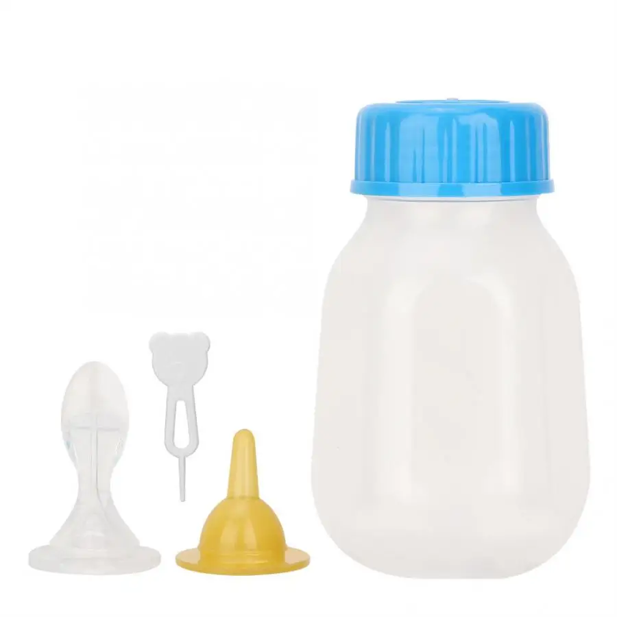 120ml Portable Silicone Transparent Durable Feeding Bottle for Pet Dog Cat Feeding Bottle Pet Dog Cat Nursing Water Milk
120ml Portable Silicone Transparent Durable Feeding Bottle for Pet Dog Cat Feeding Bottle Pet Dog Cat Nursing Water Milk