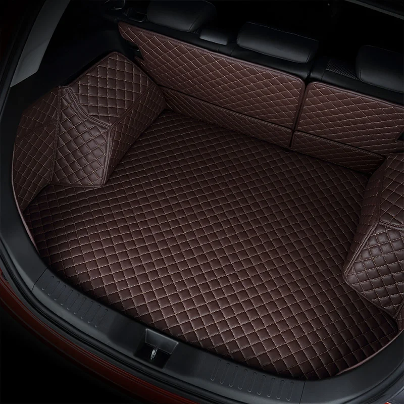 kalaisike custom car trunk mat for Audi all medels A6L R8 Q3 Q5 Q7 S4 RS TT Quattro A8 A7 A3 A4 A5 cargo liner |
