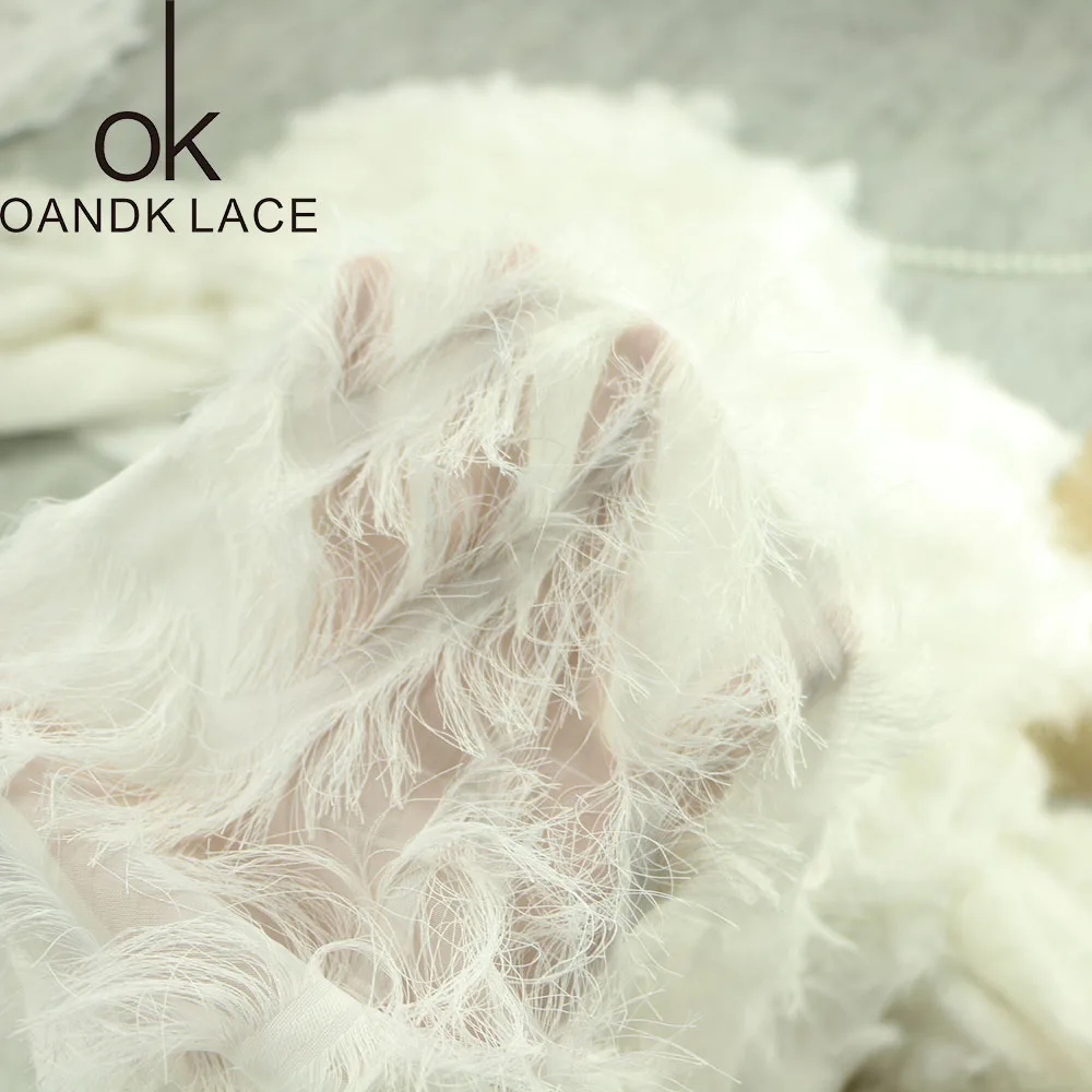 1Yard Embroidered Lace Trim Feather Lace Fabric Voile Cloth Accessories DIY Crafts For Wedding Dress Free
1Yard Embroidered Lace Trim Feather Lace Fabric Voile Cloth Accessories DIY Crafts For Wedding Dress Free