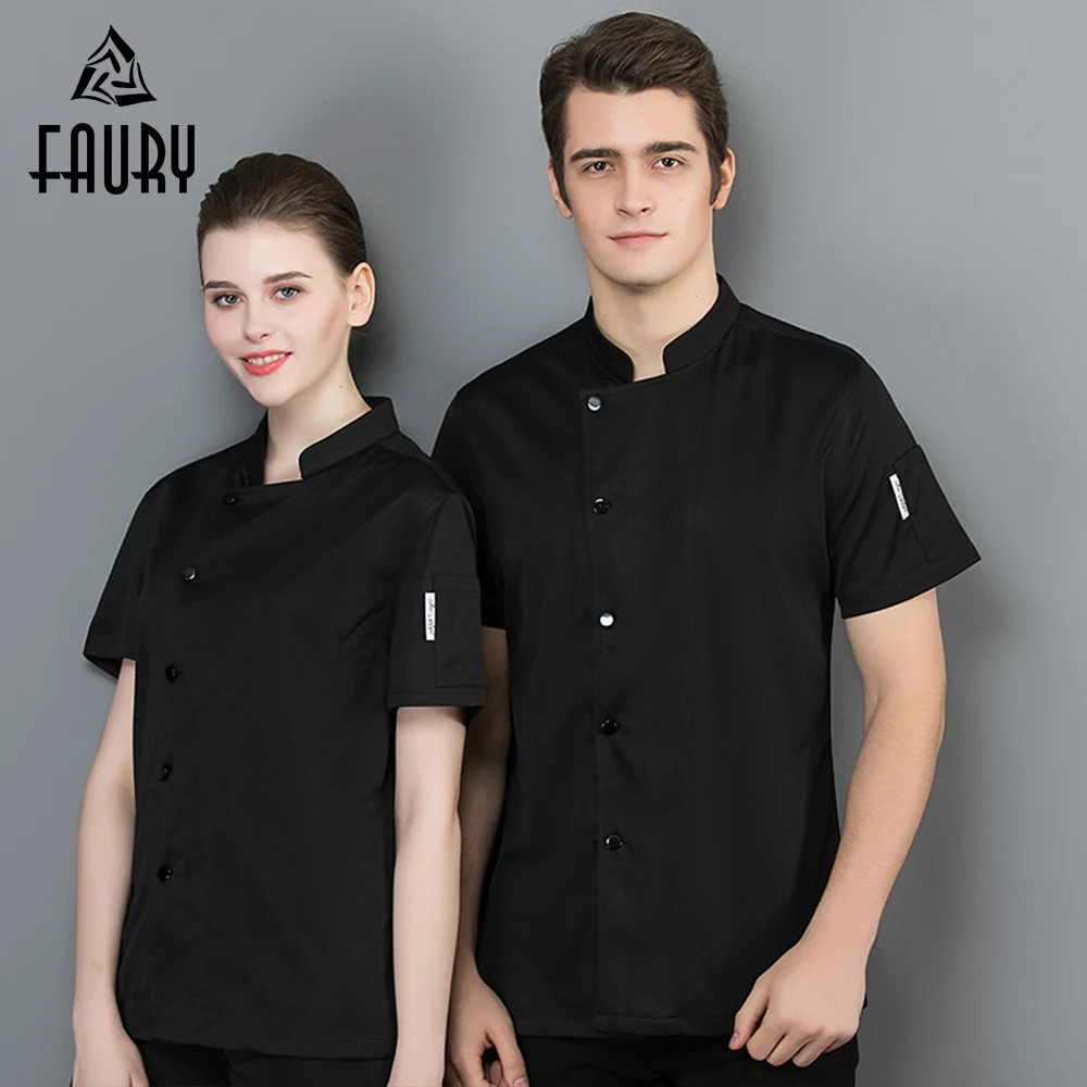 Chef Uniform Summer Short Sleeve Breathable Mesh Unisex Chef Shirt Men Women Chef Cook Jacket Kitchen Sushi Uniform Work Clothes
Chef Uniform Summer Short Sleeve Breathable Mesh Unisex Chef Shirt Men Women Chef Cook Jacket Kitchen Sushi Uniform Work Clothes