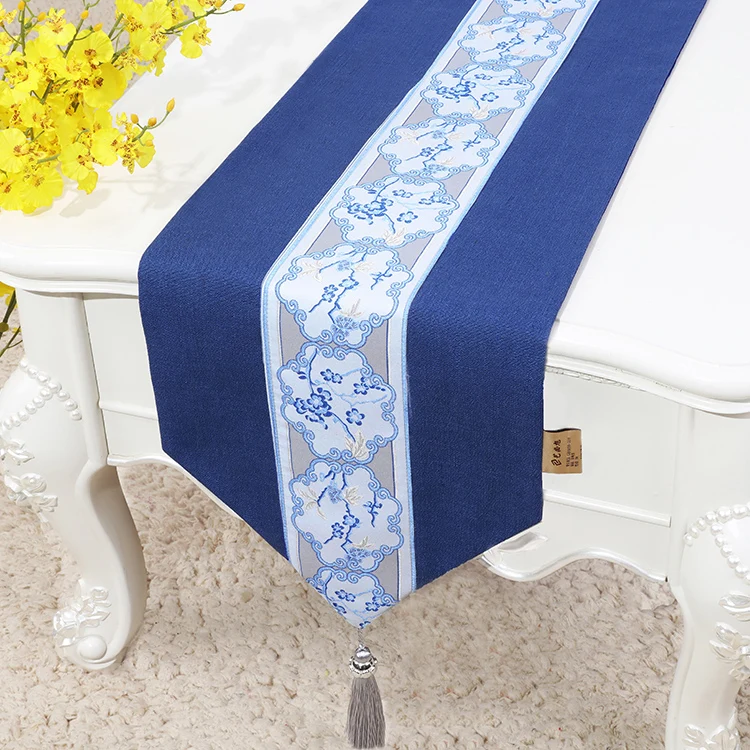 Rustic Embroidered Chinese Cotton Linen Table Runner Christmas Party Wedding Decoration Dining Table Mat Rectangle Table Cloth
Rustic Embroidered Chinese Cotton Linen Table Runner Christmas Party Wedding Decoration Dining Table Mat Rectangle Table Cloth