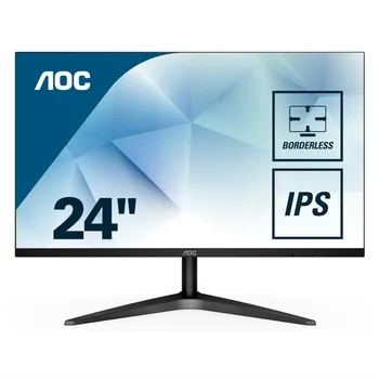 AOC Basic-line 24B1XHS, 60.5 cm (23.8"), 1920 x 1080 pixels, Full HD, LED, 7 ms, Black
AOC Basic-line 24B1XHS, 60.5 cm (23.8"), 1920 x 1080 pixels, Full HD, LED, 7 ms, Black