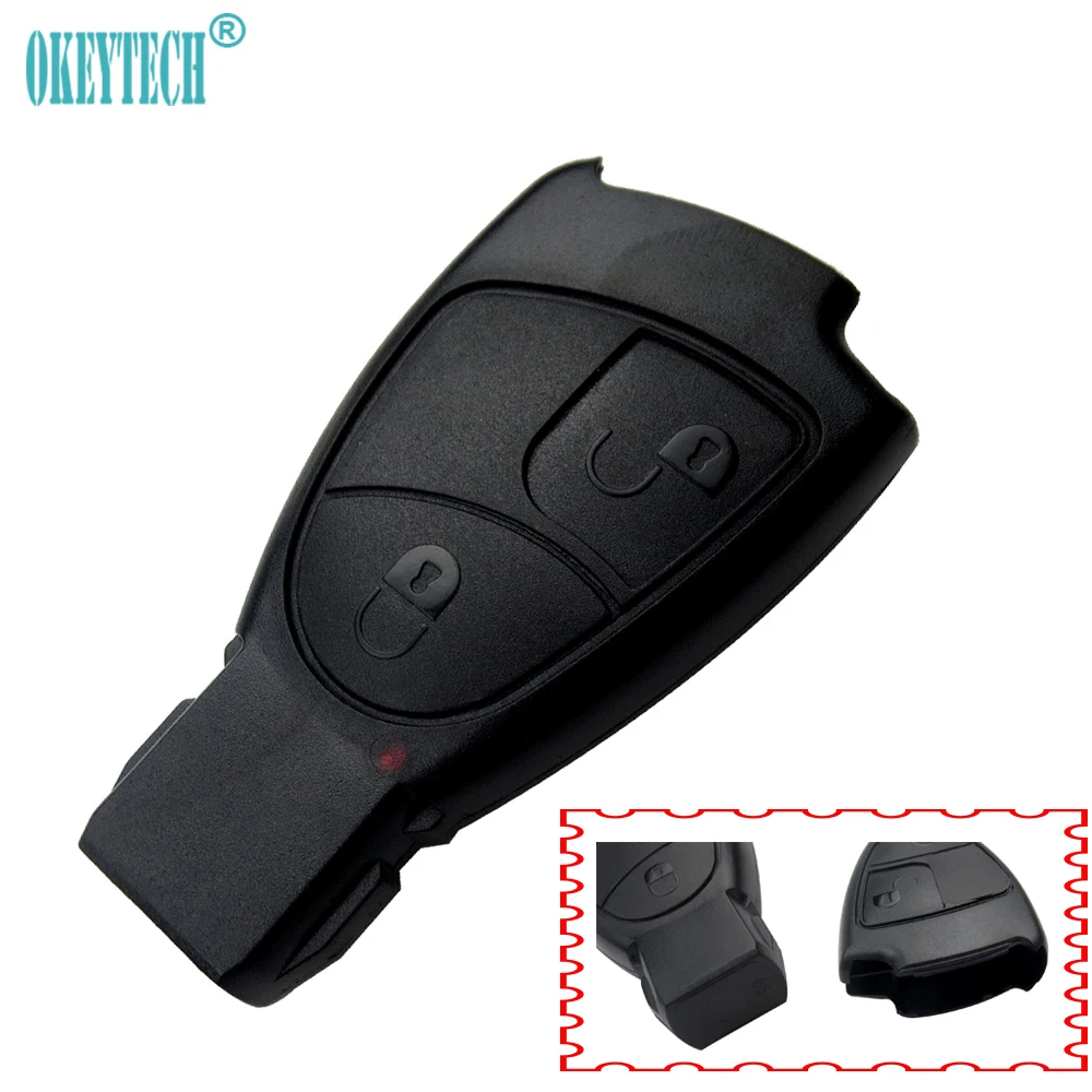 OkeyTech 2 Buttons Replacements Remote Car Key Fob Case Cover For Benz Mercedes C E S M CLS CLK GLK GL Smart Key Card No Logo
OkeyTech 2 Buttons Replacements Remote Car Key Fob Case Cover For Benz Mercedes C E S M CLS CLK GLK GL Smart Key Card No Logo